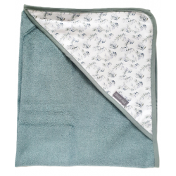 Badcape Wikkel doek Petit Juul Ocean  Botanical